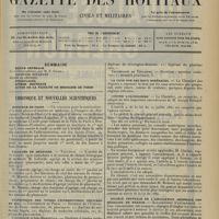 0493 - Page 481 - Sommaire / Chronique et nouvelles scientifiques. Hôpitaux de Paris / Facultés de médecine / Statistique des titres universitaires délivrés en 1912 / La taxe sur les eaux minérales / Contre l'alcoolisme / Société centrale de l'association générale des médecins de France