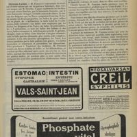 0505 - Page 493 - Sociétés savantes. Société de chirurgie. (Séance du 12 mars 1913). Chirurgie d'armée. M. Ferraton