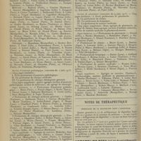0536 - Page 524 - Facultés de médecine. Concours d'agrégation / Notes de thérapeutique. Posologie de la digitaline dans l'asystolie