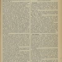 0599 - Page 587 - Du procédé de la décollation antérieure dans l'hystérectomie abdominale ; par M. A. Ricard... / Clinique médicale. Les réactions coliques ; par M. Albert Mathieu...