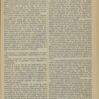 0605 - Page 593 - Clinique médicale. Les réactions coliques ; par M. Albert Mathieu... / Les localisations douloureuses de la lithiase biliaire ; par H. Mauban (de Vichy)...