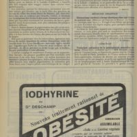 0616 - Page 604 - Analyses. Médecine. Pigmentation de la muqueuse buccale en dehors de la maladie d'Addison. (Alexeieff. Th. de Paris...). [A. Herpin] / Médecine infantile. Rhumatisme cérébral à forme choréique chez une fillette de quatorze ans. (Mérigot de Treigny et Meslay. La Pédiatrie pratique...). [B. Gayard] / Chirurgie. Technique opératoire de la génitoplastie masculine externe. (Presse méd...). [A. Gaullieur L'Hardy]
