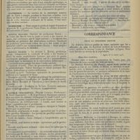 0623 - Page 611 - Chronique et nouvelles scientifiques. Les veuves et orphelins des médecins militaires victimes du devoir professionnel / Statistique / Nécrologie / Hôpital Beaujon. (Service du Professeur Robin) / Hôpital Necker / Clinique chirurgicale. (Hôpital Laënnec. Professeur : M. Henri Hartmann) / Association d'enseignement médical des Hôpitaux / Correspondance. Pour un confrère amputé. [Dr Louis de Gauléjac]