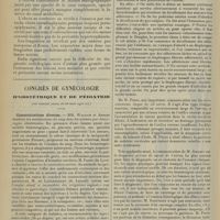 0708 - Page 696 - Radiographies d'ostéomyélites ; par MM. Broca..., et Philbert... / Congrès de gynécologie d'obstétrique et de pédiatrie. [VIIe session, Lille, 25-28 mars 1913]. Communications diverses. MM. Wallich et Abrami... : Modifications du sang dans les anémies par hémorragies obstétricales / M. H. Barnsby... : Hystérectomie par décollation antérieure / M. Pozzi... : Rétrécissements larges du col utérin / M. Siredey : Diagnostic précoce du cancer de l'utérus / M. Muret : Incontinence d'urines