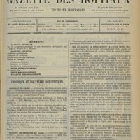 0717 - Page 705 - Sommaire / Chronique et nouvelles scientifiques. Hôpitaux de Paris / Hôpitaux de Province / Faculté de médecine de Paris / Facultés de médecine / Académie des sciences / Les étudiants en médecine et la loi de trois ans / Association générale de prévoyance et de secours mutuels des médecins de France
