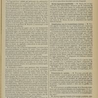 0759 - Page 747 - Société de chirurgie. (Séance du 16 avril 1913). Occlusion intestinale au cours de la péritonite tuberculeuse. M. Reynier, d'accord avec MM. Lejars et Morestin / Hernie inguinale superficielle. M. Broca, sur deux observations adressées par M. Tourneux / Complication rare de traumatismes crâniens. M. Tuffier / Présentation de malades. M. Walther / Election