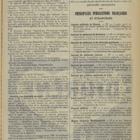 0767 - Page 755 - Chronique et nouvelles scientifiques. Clinique des maladies cutanées et syphilitiques / Hôpital des Enfants-Malades / Note de pratique / Articles originaux des principales publications françaises et étrangères. Gazette médicale de Nantes / Journal de médecine de Bordeaux / Journal de médecine et de chirurgie pratiques / Journal de médecine interne / Journal des praticiens / Journal des sciences médicales de Lille / Journal médical de Bruxelles / Paris médical / Progrès médical / Wiener klinische Wochenschrift