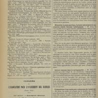 0790 - Page 778 - Revue générale. Les pleurésies hémorragiques ; par M. J. Rouillard... X. Traitement / Congrès de l'association pour l'avancement des sciences (Tunis, 1913). XIIIe section. - Électricité médicale ; par MM. Delherm et Nuytten. La physiothérapie des blessés de guerre. M. Miramond de Laroquette / Un exemple de ce que peut l'électricité médicale pour parfaire l'oeuvre du chirurgien. M. Gros / Dilatation et ptose gastrique, facteurs mécaniques de constipation rebelle. Données radiologiques. M. Adda / Lésions osseuses dans la syringomyélie. M. Adda / Présentation d'une sonde pour radioscopie de l'oesophage. M. Adda / Cancer buccal demeuré guéri quatre ans après fulguration. M. de Keating-Hart