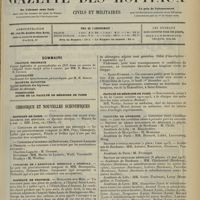 0829 - Page 817 - Sommaire / Chronique et nouvelles scientifiques. Hôpitaux de Paris / Concours de l'assistance médicale à domicile / Hôpitaux de Province / Faculté de médecine de Paris / Facultés de médecine