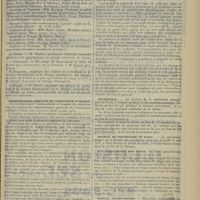 0831 - Page 819 - Chronique et nouvelles scientifiques. Facultés de médecine / Administration générale de l'assistance publique / Association générale des médecins de France / Statistique / Société de psychiatrie de Paris / Une prescription bien suivie / Hôpital Cochin-Ricord