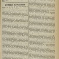 0853 - Page 841 - Le pouls et la tension artérielle de l'enfant et du nouveau-né ; par P. Balard (de Bordeaux) / L'opothérapie bilio-pancréatique dans les dyspepsies ; par M. L. Alquier