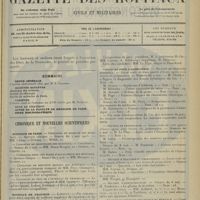 0859 - Page 849 - Sommaire / Chronique et nouvelles scientifiques. Hôpitaux de Paris / Hôpitaux de Province / Concours pour l'agrégation / Renseignements