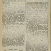 0880 - Page 870 - Section traumatique du nerf cubital à la face postérieure du bras suture immédiate. Rétablissement de la fonction 48 heures après la suture. Persistance partielle de l'anesthésie. Atrophie secondaire des interosseux et de l'éminence hypothénar intégrité des fléchisseurs résultat fonctionnel satisfaisant ; par G. Miginiac... / Contre la migraine / Gymnastique : étiquettes et méthodes. Culture et état de nature. Par MM. P. de Champtassin..., et H. Castaing...
