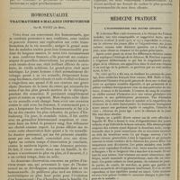 0882 - Page 872 - Gymnastique : étiquettes et méthodes. Culture et état de nature. Par MM. P. de Champtassin..., et H. Castaing... / Homosexualité. Traumatisme et maladie infectieuse. Par M. Witry (de Metz) / Médecine pratique. L'oligosidérémie des jeunes enfants. [A. Gaullieur L'Hardy]