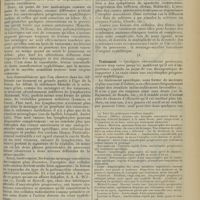 0901 - Page 893 - Revue générale. Les atrophies musculaires progressives syphilitiques. La « myélite syphilitique ». Par André Léri..., et A. Lerouge. III. Etude anatomique / IV. Traitement