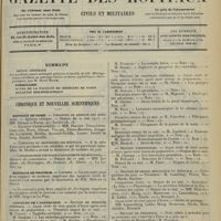 0937 - Page 929 - Sommaire / Chronique et nouvelles scientifiques. Hôpitaux de Paris / Hôpitaux de Province / Concours de l'agrégation / Concours de l'assistance médicale à domicile / Médaille des épidémies