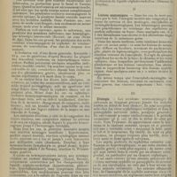 0942 - Page 934 - Revue générale. Les accidents neuro-méningés précoces et tardifs du 606. Méningo-neuro-récidives ou méningo-neuro-rechutes syphylitiques thérapuetiques. Par M. Henri Roger (de Montpellier). I. Etude clinique / II. Lésions anatomiques / III. Etiologie