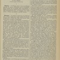 1005 - Page 997 - Revue générale. Le genou à ressort. Par M. H. Billet... I. Définition / II. Historique / III. Symptomatologie