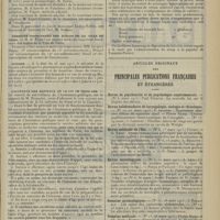 1019 - Page 1011 - Chronique et nouvelles scientifiques. Concours de l'assistance médicale à domicile / Préfecture de la Seine / Médecins inspecteurs des Écoles de la ville de Paris / Guerre / L'internat des Hôpitaux et la loi de trois ans / Nécrologie / Formulaire. Entérite catarrhale aiguë toxique (choléra infantile) / Articles originaux des principales publications françaises et étrangères. Revue de psychiatrie et de psychologie expérimentale / Revue hebdomadaire de laryngologie, otologie et rhinologie / Revue médicale de l'Est / Revue neurologique / Semaine gynécologique / Semaine médicale / Tours médical