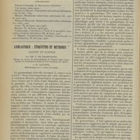 1024 - Page 1016 - Rhumatisme ankylosant généralisé d'origine tuberculeuse. Par M. Pierre-Jean Ménard... / Gymnastique : étiquettes et méthodes. Nature et science. Par MM. P. de Champtassin...., et H. Castaing...