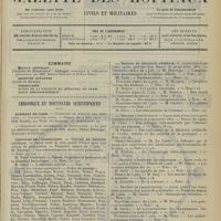 1049 - Page 1041 - Sommaire / Chronique et nouvelles scientifiques. Hôpitaux de Paris / Concours de l'agrégation / Écoles de médecine