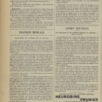 1078 - Page 1070 - Quelques idées personnelles sur la réforme de l'internat. Par L. Chevrier... / Pratique médical. Traitement de l'oedème aigu du poumon / Livres nouveaux. Les anormaux et les malades mentaux au régiment, par G. Haury. [P. Camus]