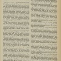 1105 - Page 1097 - Revue générale. Maladie de Hodgkin. Lymphogranulomatose. Par G. Lacronique... II. Symptomatologie / III. Anatomie pathologique