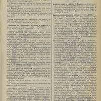1131 - Page 1123 - Chronique et nouvelles scientifiques. Écoles de médecine / École supérieure de pharmacie de Nancy / Concours de l'assistance médicale à domicile / Service de santé militaire / La ligue médicale française / Hôpital de la Charité / Articles originaux des principales publications françaises et étrangères. Académie royale de médecine de Belgique / Boston medical and surgical Journal / Riforma medica