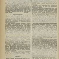 1138 - Page 1130 - Analyses. Médecine. Résultats immédiats et éloignés du traitement chirurgical dans 45 cas d'ulcère gastrique ou duodénal : étude clinique et radiologique. (MM. Caillé, G. Durand et Marre. Arch. des maladies de l'appareil digestif et de la nutrition...). [B. Gayard] / Médecine infantile. L'aphasie dans la fièvre typhoïde infantile. (M. Brelet. Gaz. méd. de Nantes...). [B. Gayard] / Pemphygus infectieux d'origine staphylococcique. (Weill et Dufourt. La Pédiatrie pratique...). [B. Gayard] / Chirurgie. Cancer du sein de quarante-sept ans de durée. (Marcel Crivelli et Alfred J. Trinca. Australasian med. Journal...) - Cancer du sein, récidive six fois en trente ans. (David M. Greig. Edimburgh med. Journ...). [M. Lance] / Réduction des fractures et luxations du membre inférieur sous anesthésie rachidienne. (Robineau. La Clinique...). [L. Gayard]