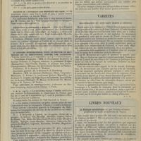 1179 - Page 1171 - Chronique et nouvelles scientifiques. Prix Bouchard / Société de l'internat des Hôpitaux de Paris / Réception académique à Madrid / IIe Congrès international pour le service de sauvetage et la prévoyance contre les accidents / V. E. M. (1913) / Nécrologie / Chemins de fer de Paris-Lyon-Méditerranée / Variétés. Inauguration du monument élevé à Guinard / Livres nouveaux. La biologie synthétique, par Stéphane Leduc... [A. Gaullieur L'Hardy]