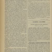 1218 - Page 1210 - Actualités. Un discours du Professeur Ramón Y Cajal. Considérations sur la cellule vivante. [A. Gaullieur L'Hardy] / Sociétés savantes. Société médicale des Hôpitaux. (Séance du 27 juin 1913). Leucémie myéloïde traitée par la radiothérapie. M. Marcel Labbé / Artérite aiguë de l'humérale postpneumonique. Evolution sans gangrène. Disparition définitive du pouls radial. MM. G. Brouardel et R. Giroux
