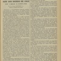 1229 - Page 1221 - Clinique médicale. Etude comparée des colites aiguës infectieuses chez l'enfant et chez l'adulte. Par M. Albert Mathieu...