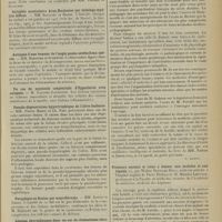 1235 - Page 1227 - Sociétés savantes. Société de neurologie. (Séance du 26 juin 1913). Modifications du thyroïde chez le lapin, après ingestion de glandes internes. MM. Alquier et Hallion / Deux cancers secondaires du cerveau, voies de propagation des foyers métastatiques. M. Claude et Mlle Loyez / Atrophie musculaire Aran-Duchenne par méningo-myélite diffuse. MM. Souques et Bardé / Autopsie d'une tumeur de l'angle ponto-cérébelleux opérée. MM. Babinski et Jumentié / Un cas de myatonie congénitale d'Oppenheim avec autopsie. M. Laignel-Lavastine / Pseudo-dégénération hypertrophique de l'olive bulbaire. MM. Pierre Marie et Ch. Foix / Paraplégie en flexion par neurofibrome. MM. Goyon et Barré / Lésions thyroïdiennes dans un cas de rhumatisme chronique. M. Aubertin / Avis / Livres nouveaux. Les arriérés scolaires, par MM. M. Nathan et H. Durot. [P. Camus] / Premiers secours et soins à donner aux malades et aux blessés, par Walter Douglas Hogg... Préface de M. Maurice Letulle... [A. Gaullieur L'Hardy]
