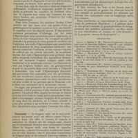 1248 - Page 1240 - Revue générale. L'hymenolepis nana. (Von Siebold, 1852). Nouveau parasite de l'homme observé en France. Par MM. Ch. Garin... Ev. Chancel... VI. Diagnostic / VII. Traitement / VIII. Prophylaxie