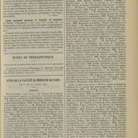 1269 - Page 1261 - Analyses. Neurologie. Recherches sur l'hypophyse des psychopathes. (MM. Laignel-Lavastine et V. Jonnesco. L'enchéphale...). [P. Camus] / Tabes, paralysie générale et maladie de Basedow. (H. Nouet. L'Encéphale...). [P. Camus] / Notes de thérapeutique. Posologie de la digitaline dans le pouls lent permanent / Actes de la Faculté de médecine de Paris du 15 au 19 juillet 1913. Thèses
