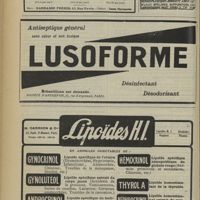 1272 - Page 1264 - Sommaire / Chronique et nouvelles scientifiques. Écoles de médecine / Hôpitaux de Constantine / Hôpital civil de Mustapha / Distinctions honorifiques / Ve réunion sanitaire provinciale