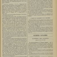 1281 - Page 1273 - L'immunité tuberculeuse et ses conséquences pronostiques. Par M. Jozsef Hollos... / Médecine pratique. Stérilisation des sondes en gomme / A propos du traitement de la diphtérie / Sociétés savantes. Académie des sciences. (Séance du 30 juin 1913). Les glandes génitales et le système dentaire. M. R. Robinson...