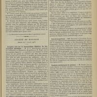 1283 - Page 1275 - Sociétés savantes. Académie de médecine. (Séance du 7 juillet 1913). La loi Roussel. M. Le Président / Société de biologie. (Séance du 5 juillet 1913). Première note sur la leucocytolyse digestive. La leucocytolyse psychique. M. Q. A. Krolunitsky / Sur les réactions cytologiques produites dans les tissus par dépôts locaux de cristaux de cholestérine. M. Roussy / Ilots de Langerhans. MM. Retterer et Lelièvre / Produits autolytiques du poumon. M. Roger