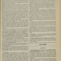1297 - Page 1289 - Sociétés savantes. Société de chirurgie. (Séance du 8 juillet 1913). Résection de la tête humérale avec greffe articulaire. M. Tuffier, sur une observation de M. Duval / Branchiomes. M. Le Dentu / Plaies des sinus crâniens. M. Morestin / Chéiloplastie. M. Morestin / Laparoptose. M. Morestin / Tumeur maligne de la joue traitée par le formol. M. Morestin / Analyses. Médecine. Ophtalmoscopie post mortem. La coagulation segmentaire intravasculaire. (Morris H. Kahn. Medical Record...). [M. Lance]