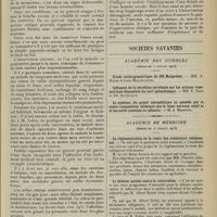 1305 - Page 1297 - Clinique médicale. Étude clinique des colites graves hémorragiques ou dysentériformes de l'adulte. Par M. Albert Mathieu... / Sociétés savantes. Académie de médecine. (Séance du 15 juillet 1913). La réglementation de la vente des substances vénéneuses. M. Lucet / La défense sociale contre la tuberculose. M. Albert Robin