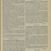1347 - Page 1339 - Analyses. Médecine. Traitement de la tuberculose pulmonaire par les sérums spécifiques. (Charles Gueit. Thèse de Montpellier...). [M. Brelet] / Médecine infantile. Etats méningés curables chez les enfants. (Comby. Arch. de méd. des enfants...). [B. Gayard] / Oto-rhino-laryngologie. Le nerf laryngé supérieur et sa névrotomie. Anatomie. Technique opératoire. (G. Liébault et René Celles [de Bordeaux]. Rev. hebd. de laryng., d'otol. et de rhinol...). [J. Fournié] / Gynécologie. Contribution à l'étude histologique de l'hypophyse pendant la gestation. (Alfred Siguret. Thèse de Paris...). [M. Brelet] / Psychiatrie. Troubles mentaux observés chez un sujet morphinnomane et chloralomane. (R. Mignot et Usse. L'Encéphale...). [P. Camus]