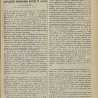 1399 - Page 1391 - Clinique chirurgicale. L'évacuation des suppurations parotidiennes diffuses et graves. Par M. H. Morestin...