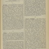 1411 - Page 1403 - Revue générale. Oblitérations de la veine cave supérieure. Par M. P. Hébrard... I. Historique / II. Etiologie / III. Anatomie pathologique