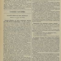 1426 - Page 1418 - La contraction galvano-tonique dans la réaction de dégénérescence avec hypoexcitation galvanique. Par M. Louis Delherm / Sociétés savantes. Société médicale des Hôpitaux. (Séance du 25 juillet 1913 [suite]). Vertige de Ménière. Sa nature syphilitique. Guérison par le 606. Réaction de Herxheimer. M. Milian / Réinfection syphilitique après guérison par le 606. M. Queyrat / Pigmentation des muqueuses d'origine ethnique. M. O. Crouzon / La constante d'Ambard dans quelques états cardiaques et vasculaires. M. Widal, à propos de la communication de M. Merklen