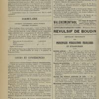 1454 - Page 1446 - Sociétés savantes. Académie de médecine. (Séance du 29 juillet 1913). M. Cadiot : Tuberculose des carnivores domestiques / Formulaire. Entérite catarrhale aiguë toxique (choléra infantile) / Cours et conférences. Association d'enseignement médical professionnel / Articles originaux des principales publications françaises et étrangères. Bulletin médical / Gazette des praticiens / Journal des sciences médicales de Lille / Münchener medizinische Wochenschrift