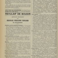 1466 - Page 1458 - Cours et conférences. Cours de clinique pratique et d'application des méthodes de laboratoire au diagnostic clinique. (Clinique médicale de l'Hôtel-Dieu. Professeur : M. A. Gilbert) / Articles originaux des principales publications françaises et étrangères. Académie royale de médecine de Belgique / Archives générales de chirurgie / Aesculape / Journal de médecine de Paris / Journal de médecine interne / Journal des praticiens / Montpellier médical / Münchener medizinische Wochenschrift / Paris médical / Presse médicale / Progrès médical / Province médicale