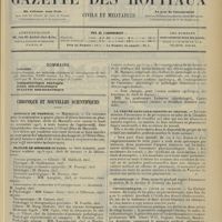 1505 - Page 1497 - Sommaire / Chronique et nouvelles scientifiques. Hôpitaux de Province / Faculté de médecine de Paris / École de médecine / La fraude dans les accidents du travail / Nécrologie / Physiothérapie