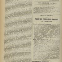 1514 - Page 1506 - Congrès français des médecins aliénistes et neurologistes de langue française. XXIIIe session (Le Puy, 1-7 août 1913). Communications. Délire d'imagination en bouffées. MM. Dupré, Terrien et Le Savoureux (A suivre) / Thérapeutique pratique. Gastro-entérite infantile / Articles originaux des principales publications françaises et étrangères. Deutsche medizinische Wochenschrift / Wiener klinische Wochenschrift