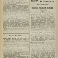 1526 - Page 1518 - Correspondance. A propos du traitement des brûlures par l'héliothérapie. [R. Miramond de Laroquette] / Livres nouveaux. Nouveau traité de chirurgie, publié sous la direction de A. Le Dentu et Pierre Delbet, Fascicule XXXIII..., par P. Mauclaire... [M. Lance] / Articles originaux des principales publications françaises et étrangères. Deutsche medizinische Wochenschrift / Wiener klinische Wochenschrift
