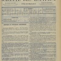 1541 - Page 1533 - Sommaire / Chronique et nouvelles scientifiques. Faculté de médecine / École de médecine / Les accidents du travail et les prisonniers de droit commun / Nécrologie